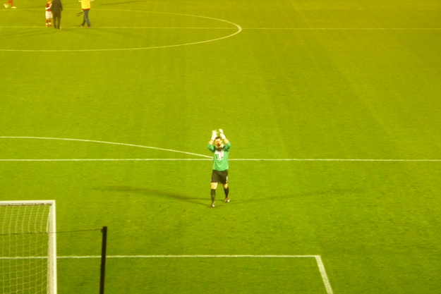 Jules on his 250th league appearance for CPFC
