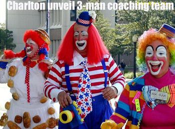 Charlton unveil three-man coaching team