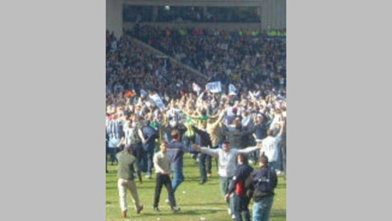 West Brom Celebrate