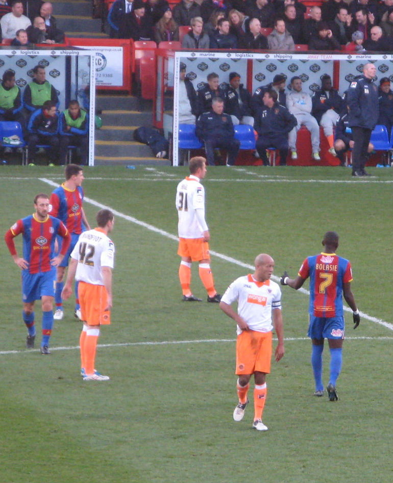 Tangerine time at Selhurst Park