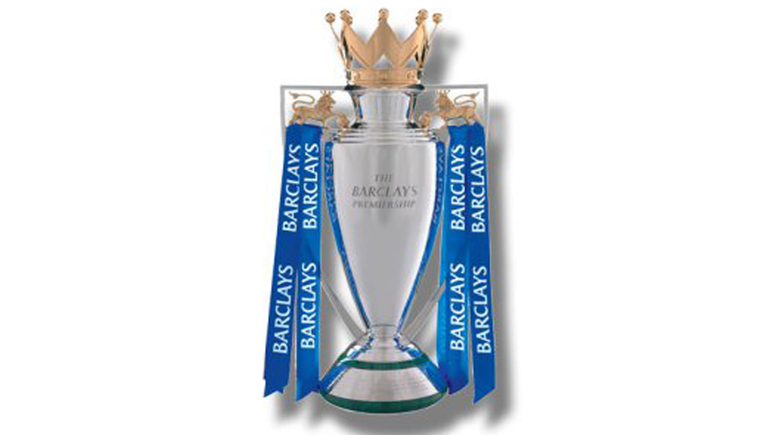 The Barclays Premier League trophy