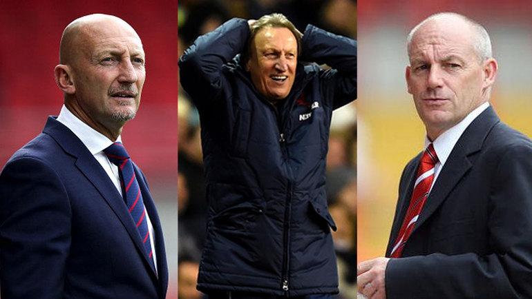 Ian Holloway, Neil Warnock, Steve Coppell