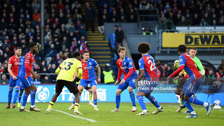 Palace 3-0 Burnley