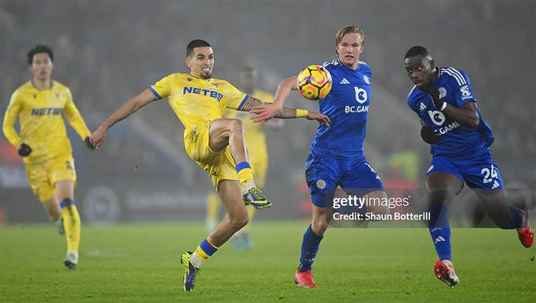 Leicester 0-2 Palace