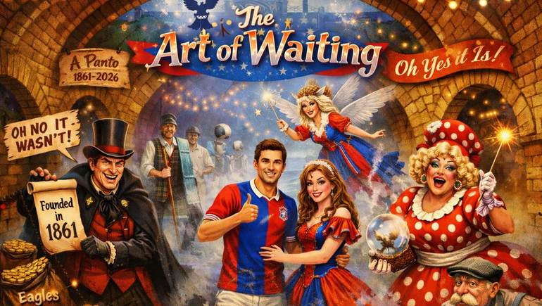 It�s behind you! Palace history becomes a January panto
