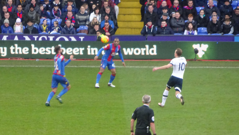 Square dancing: Ledley, Puncheon, Kane and Mr M Atkinson in the frame for the defeat by Spurs
