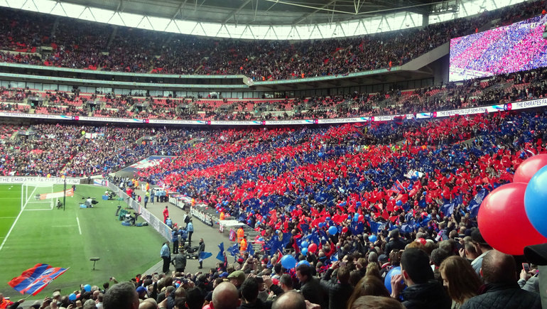 Magnificent display from the HF at Wembley before the 2-1 win against Watford