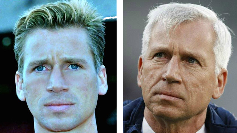 Alan Pardew...once a footballer, then a manager.