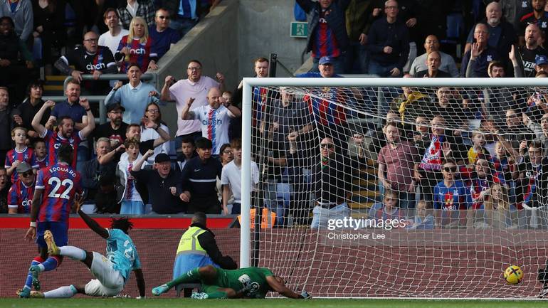 Odsonne Edouard scores the only goal of the game.