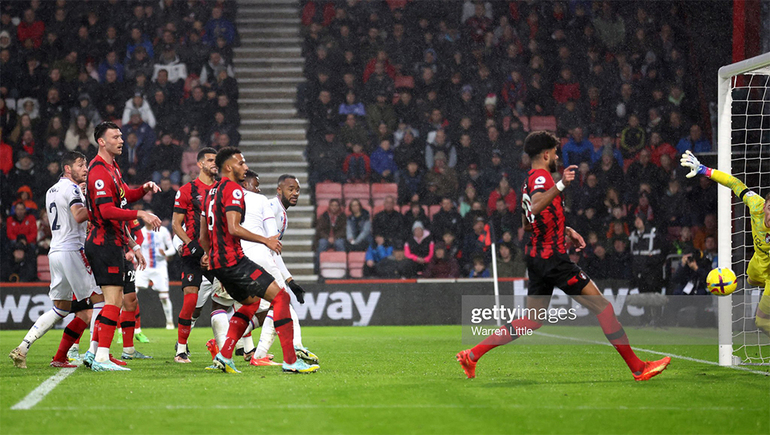 Bournemouth 0-2 Palace