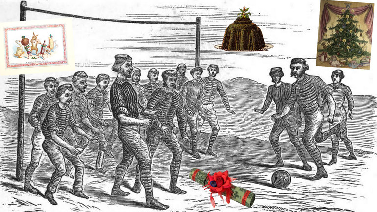 Victorian football at Christmas