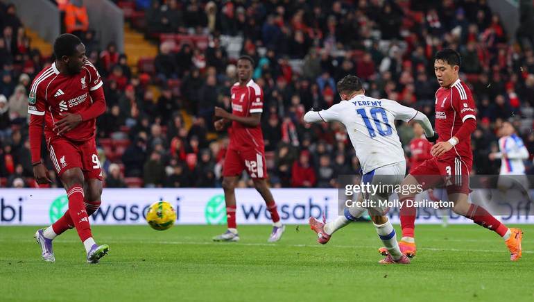 Liverpool 0-3 Palace