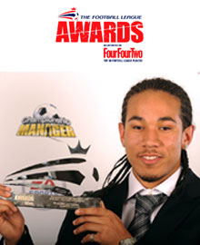 Sean Scannell with his Championship Apprentice of the Year Award