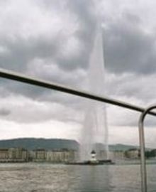 Old geyser in Geneva