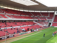 Riverside stadium pre Kick Off. Or it could have been midway through the first half for all the support they get.