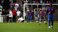 Joe Dolan after scoring the own goal (Ed Boyden - www.edboydenphotos.co.uk)