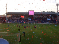 A shower of Red and Blue ticker!