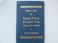 1948-49 CPFC Player's Pass - sent in by Dave Fordham