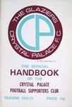 CPFC Supporters' Handbook 1972/73