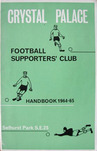 CPFC Supporters' Handbook 1964/65