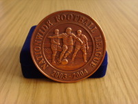 Nationwide Division One 2003/4 play-off final winners' medal (a)