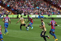 Jason Puncheon with the ball.
