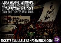 Speroni Testimonial Tickets