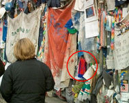 New York at Christmas. My son hung his old Junior Eagles scarf on the memorial fence at the World Trade Centre. Believe me it is an awe inspiring sight 