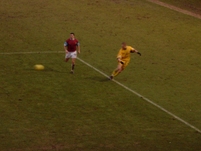 Forssell gets in another cross