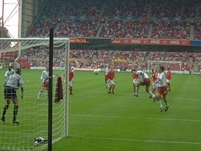 Dougie Freedman goes close with a header