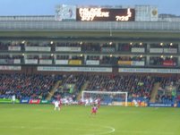 Its now 2-1 to Tranmere, and Palace defend a corner