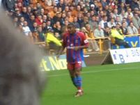 Clinton Morrison during the game.