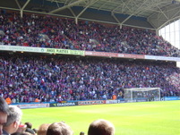 The Holmesdale in good voice...