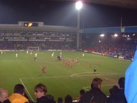 General view of Selhurst Park before the match started