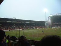 General view of the City Ground during the match