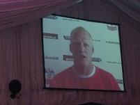 The closest we all got to Iain Dowie