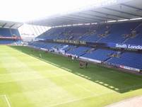 View of the ground after the final whistle