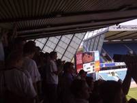Palace fans at the game