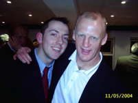 SE1 EAGLE's brother with Iain Dowie