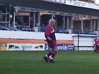 Palace subs train at Half Time