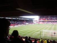 General view of the City Ground before the game