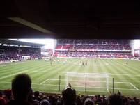General view of the City Ground before the game