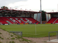 General shot of the Fitness First Stadium, Bournemouth