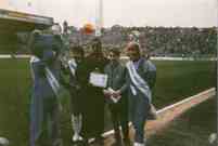 Trevor aka Bread Boy - Taken in 1987, when he was 11, and presented Ian Wright with his player of the year award