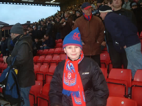 Well dressed young fan
