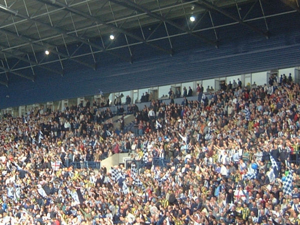The West Brom fans prepare for biggest game in their recent history.