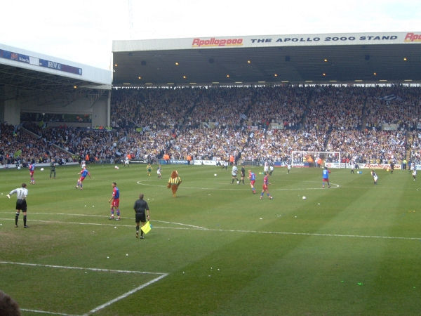 View of the pitch before kickoff.