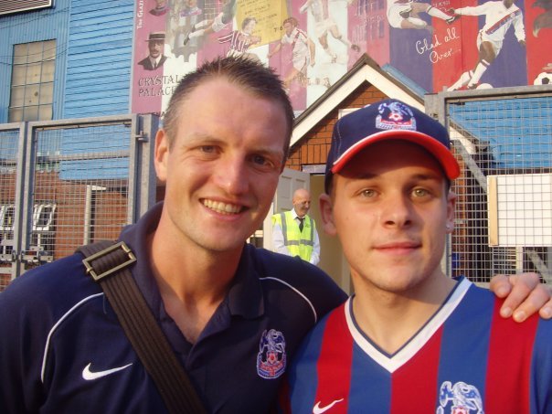 steven cowell from welllingborough with clint hill 