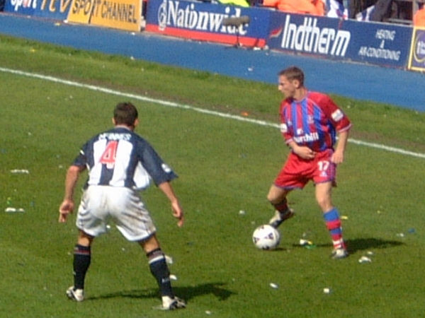 Andrejs Rubins in possession.
