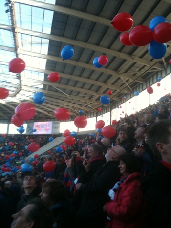 Balloons by the bucketload in fact.